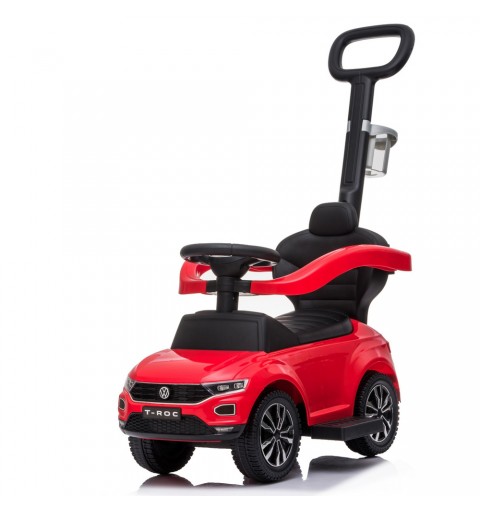 Volkswagen T-Roc - jeździk dla dziecka z pchaczem | Czerwony